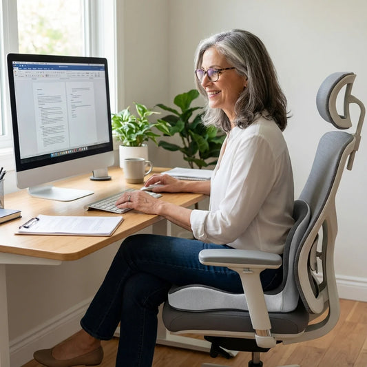 Myk komfort. Ergonomisk støtte. Total lettelse